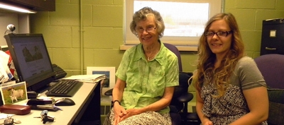 Picture of Professor and Student